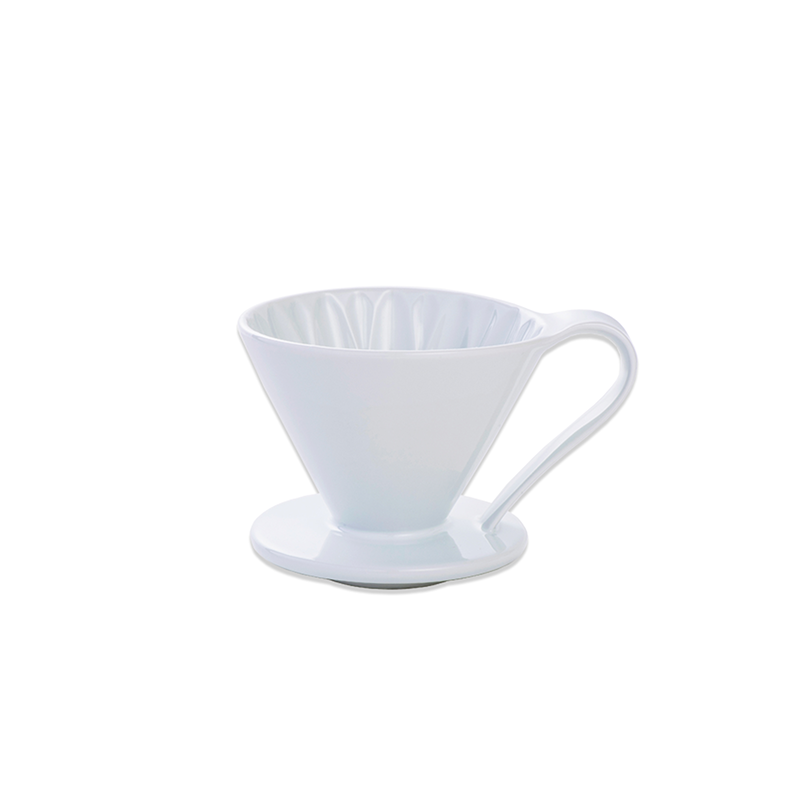 CAFEC Flower Dripper 1 Cup White