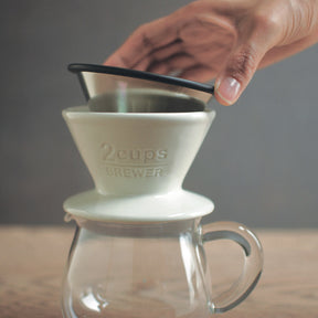 Kinto Slow Coffee Style Brewer Off White | THE COFFEE GOODS