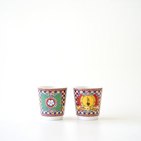 Bialetti x Dolce & Gabbana Bicchierini Gift Box Set - 2 Porcelain Cups