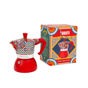 Bialetti x Dolce & Gabbana Moka Induction 4 Cups + Packaging box