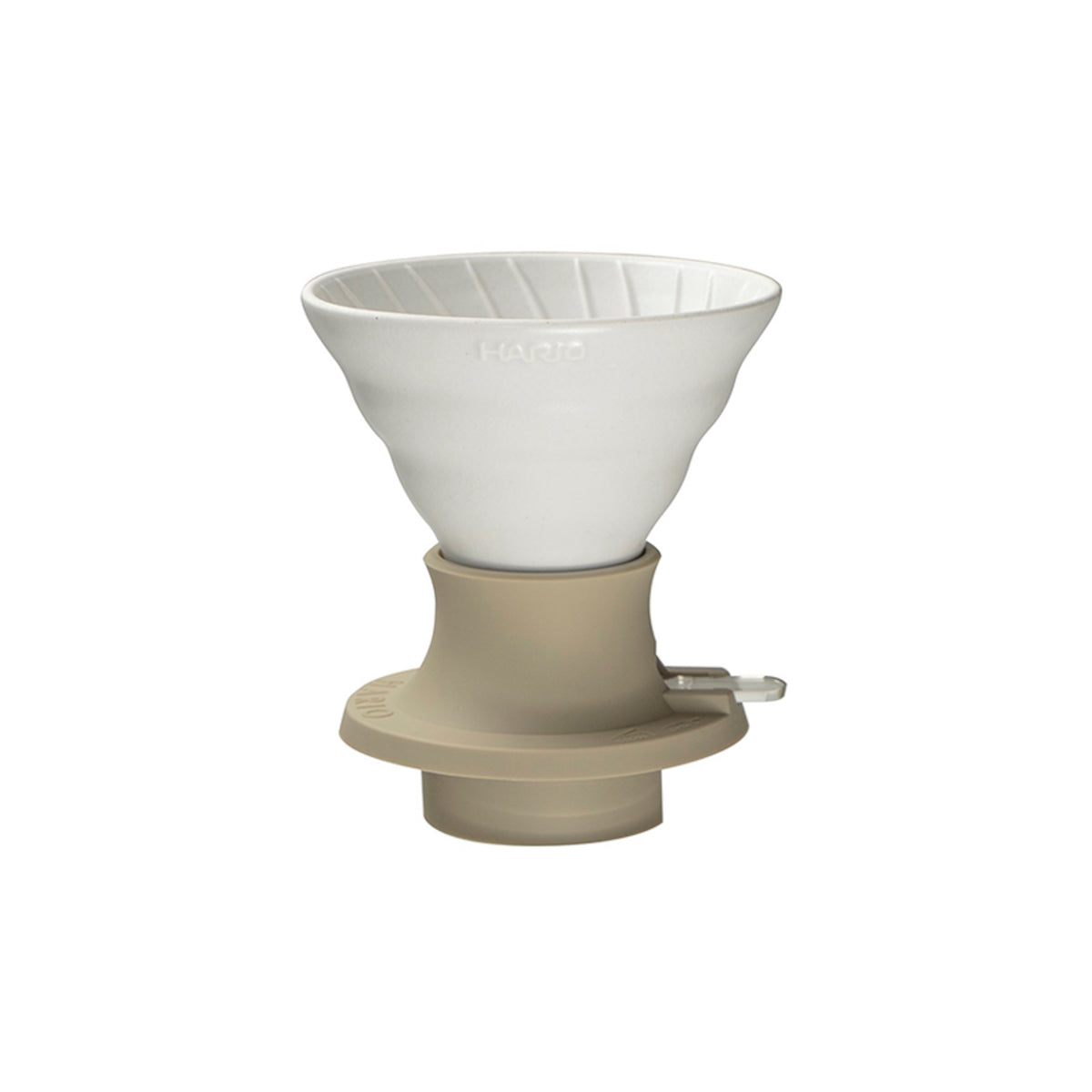 HARIO x Lin's Ceramics Studio Swtich Immersion Coffee Dripper - Ivory White