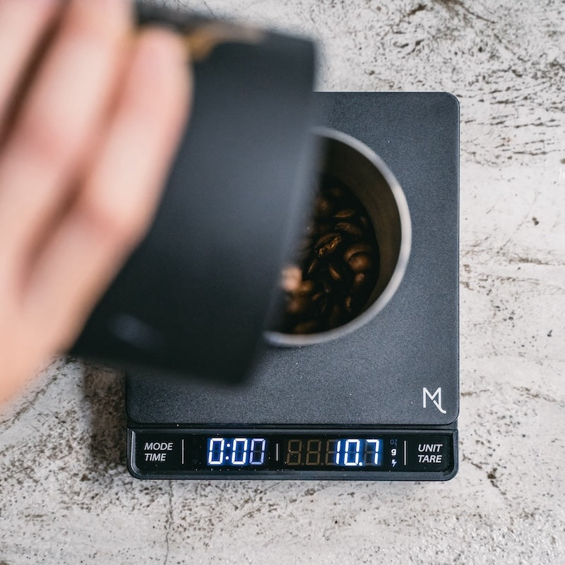 Mx. Cool Katze Smart Coffee Scale - Weighing Mode
