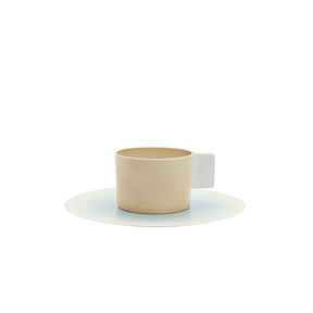 1616 / arita japan S&B "Colour Porcelain" Coffee Cup Brown