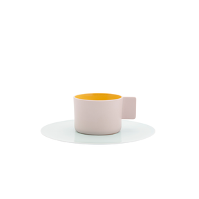 1616 / arita japan S&B "Colour Porcelain" Coffee Cup Pink