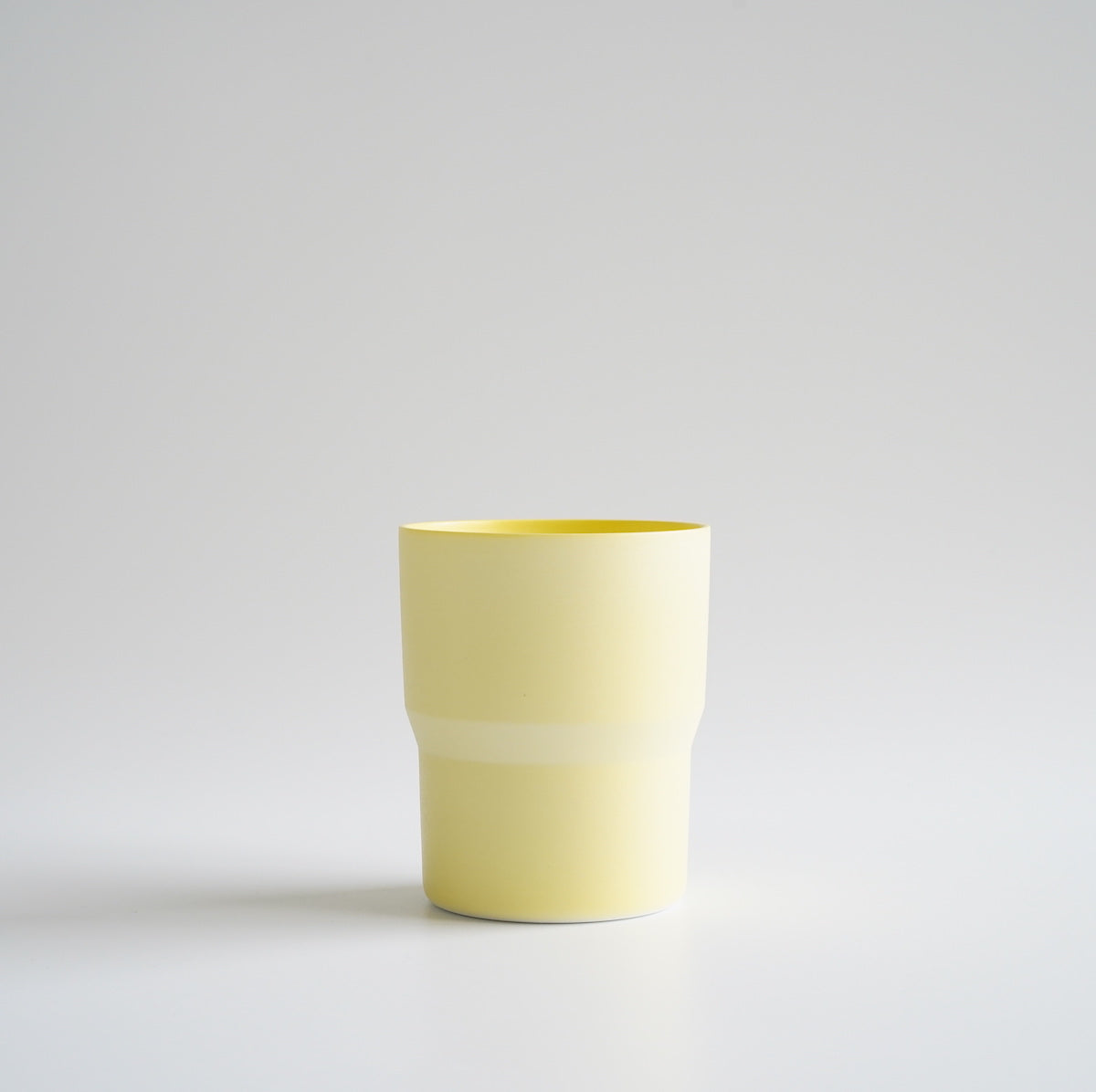 1616 / arita japan S&B "Colour Porcelain" Mug Light Yellow 