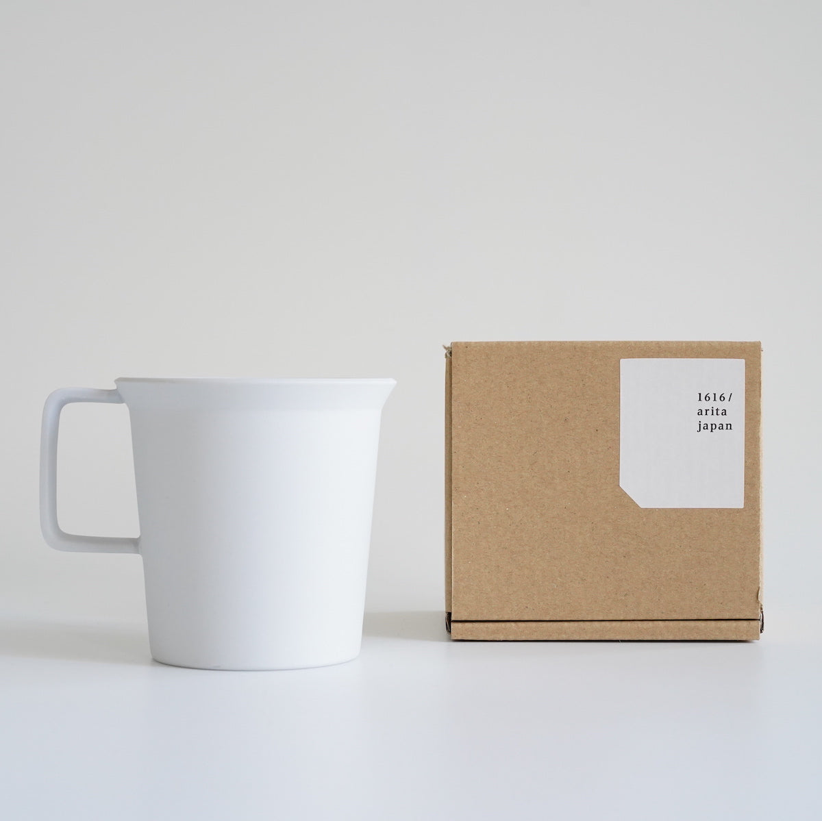 1616 / arita japan TY "Standard" Mug Grey with packaging