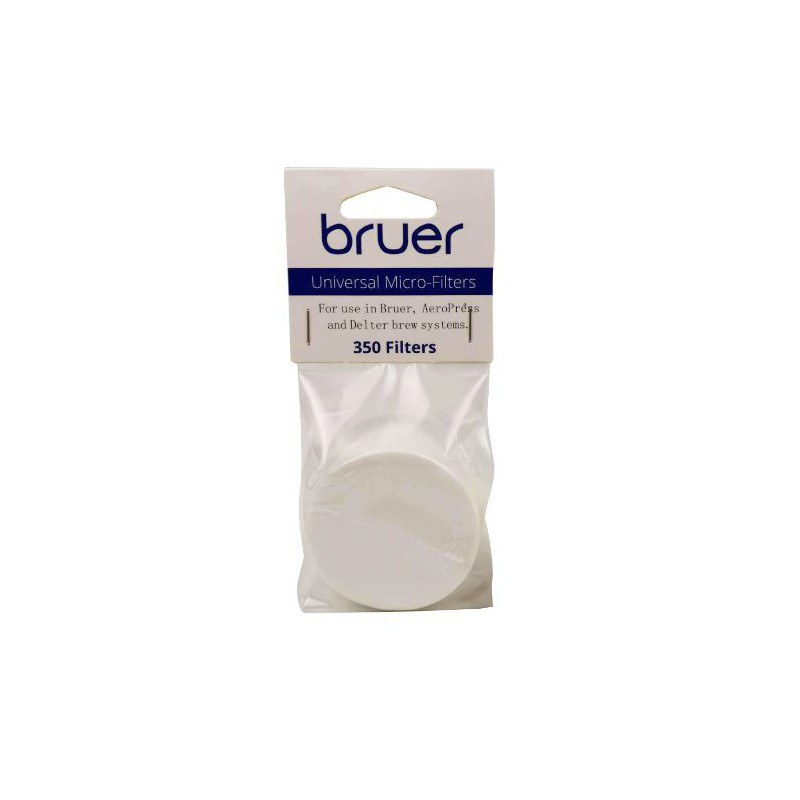 Bruer Paper Filters 350 pack white