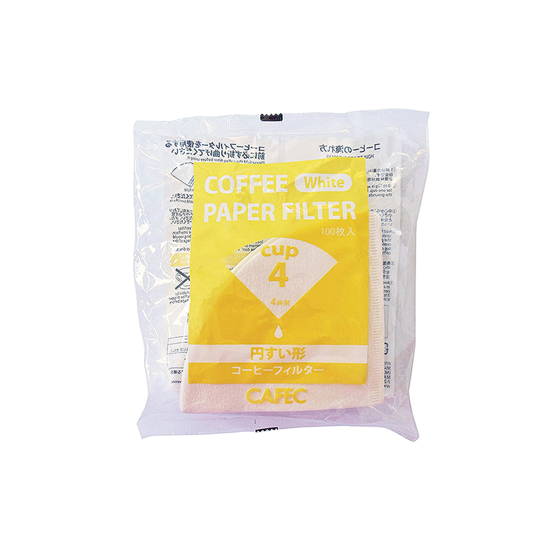 CAFEC Paper Filters 1-2 Cup 100 sheets White