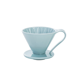 Cafec Flower Dripper 4 cup Blue