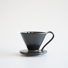 CAFEC Flower Dripper Matte Black 1 Cup | THE COFFEE GOODS