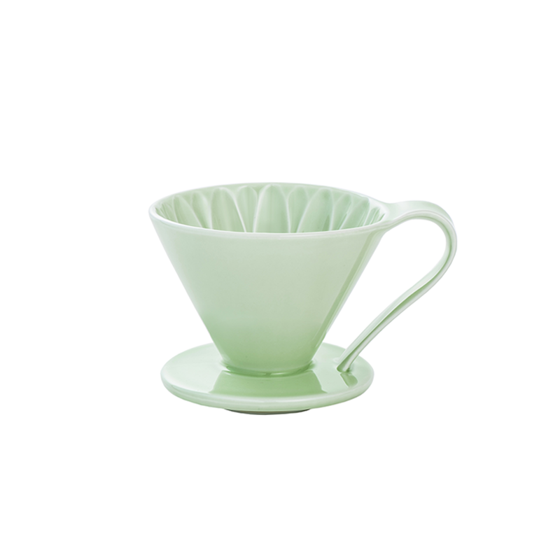 Cafec Flower Dripper 4 cup Green