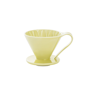 Cafec Flower Dripper 4 cup yellow