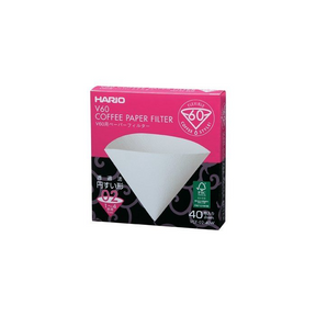 Hario V60 Paper Filters 02 40 pack Box White