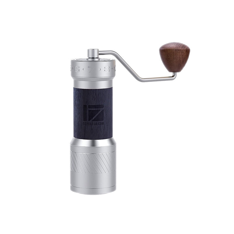 1Zpresso k-plus Manual Coffee Grinder -Silver | THE COFFEE GOODS