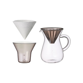 Kinto SCS carafe with plastic filter