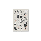 HMM Latte Brewing S.O.P. Poster | THE COFFEE GOODS