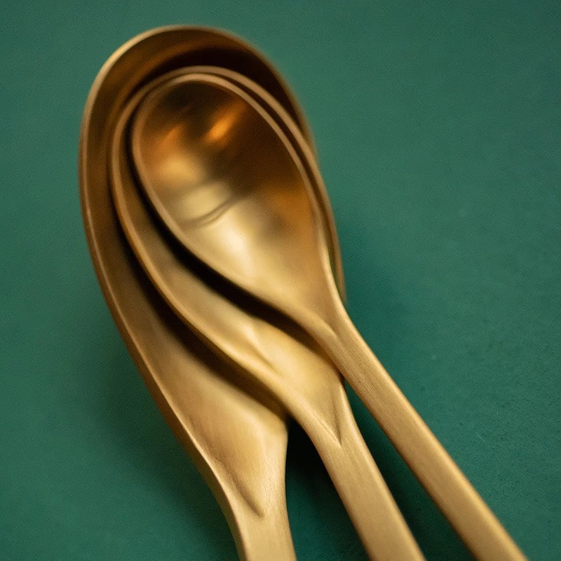 Loveramics Apartment coffee spoon Brass 13cm - Set of 6