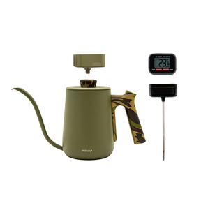 Minos Pourover Kettle+Digital Thermometer Kit